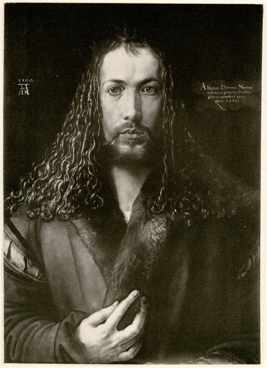 Albrecht Dürer, 1884-90 (fototype) av German School