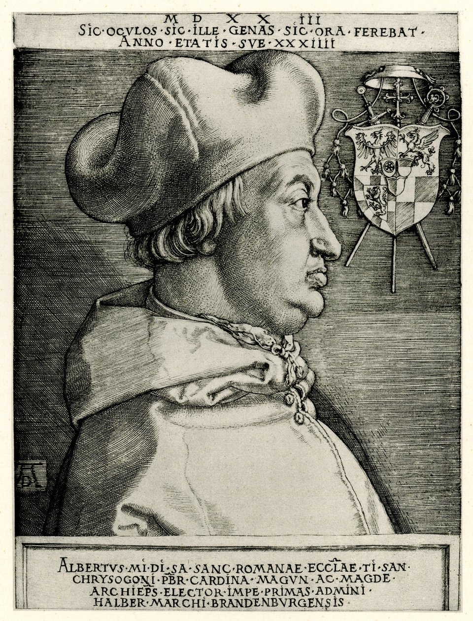 Albert av Brandenburg av German School