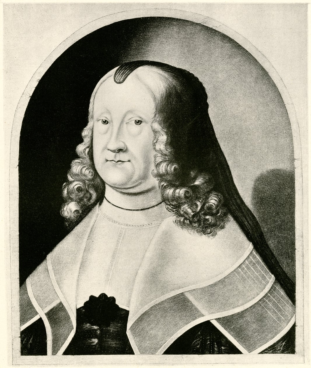 Amalie Elisabeth von Hanau-Muenzenberg, 1884-90 (fototype) av German School