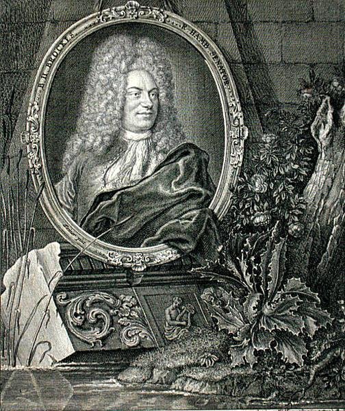 Barthold Heinrich Brockes (1680-1747) gravert av Wolffgang (gravering) av German School