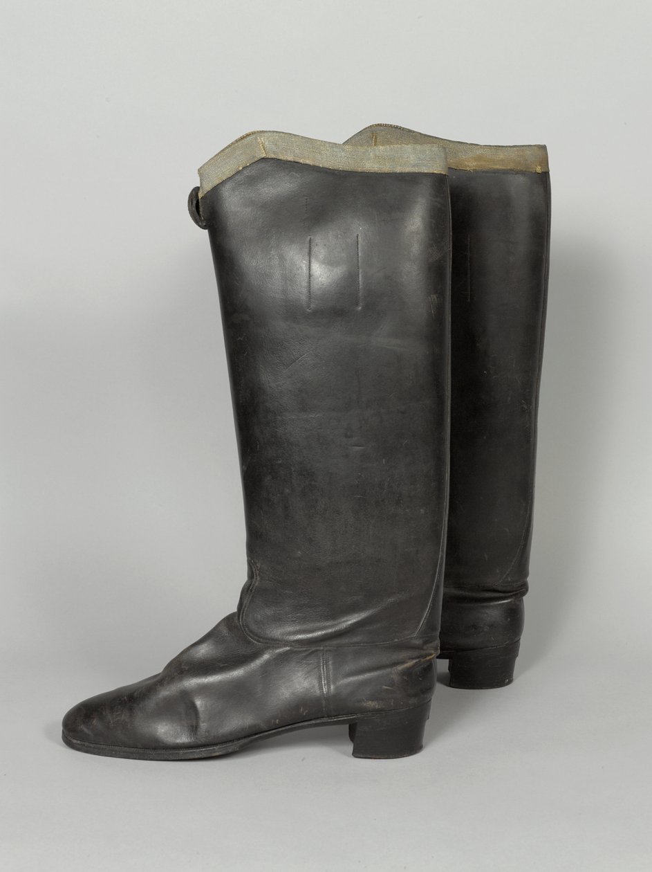 Støvler, 3. von Zieten Hussars, båret av HRH The Duke of Connaught, før 1914 (støvel) av German School