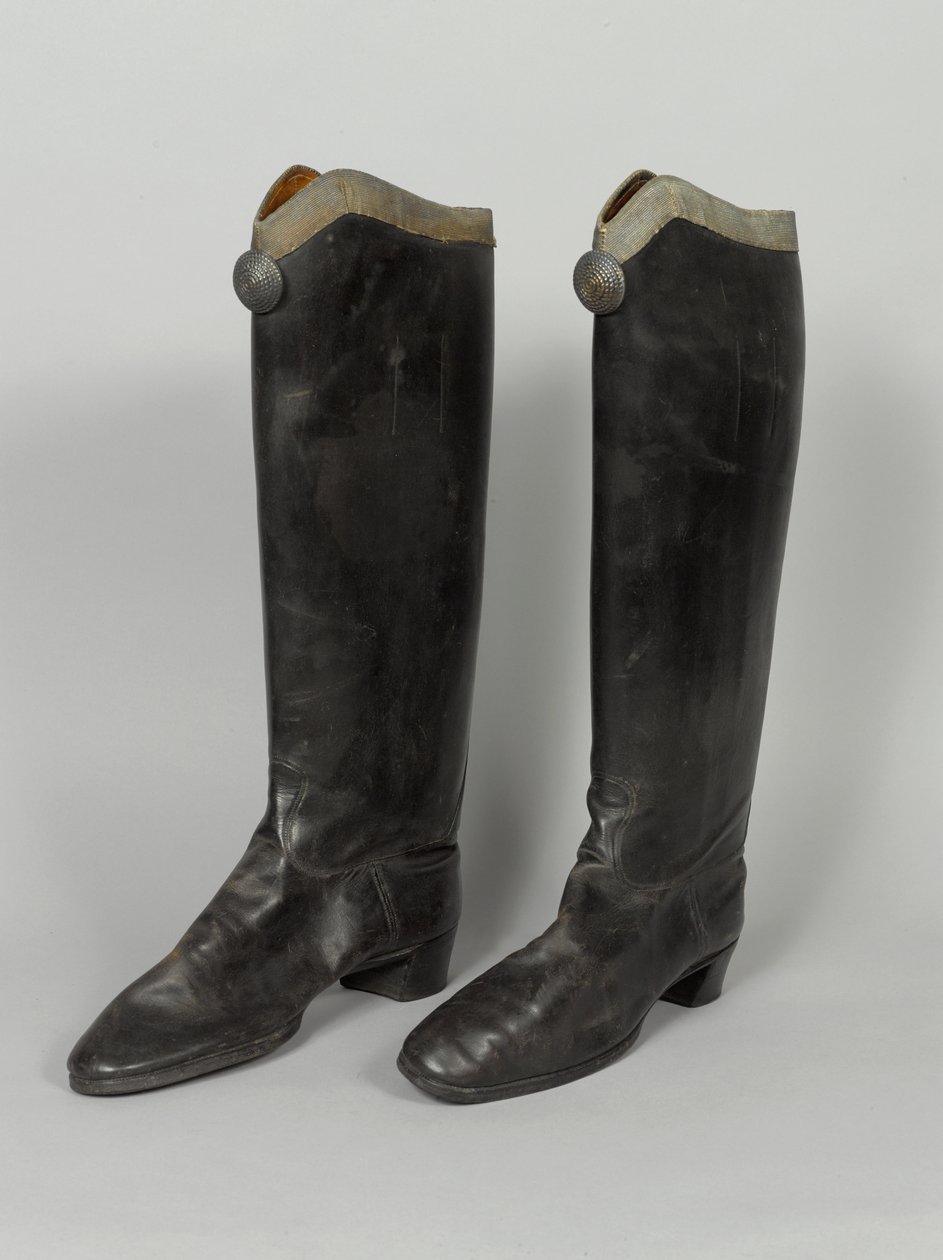Støvler, 3. von Zieten Hussars, båret av HRH The Duke of Connaught, før 1914 (støvel) av German School