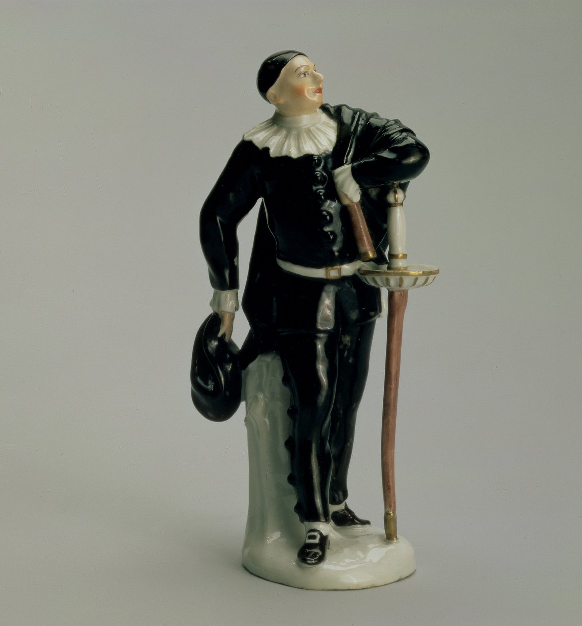 Kaptein fra Commedia dellArte-serien av Wenzel Neu (d.1774), for Kloster-Veilsdorf-fabrikken, 1764-5 (porselen) av German School