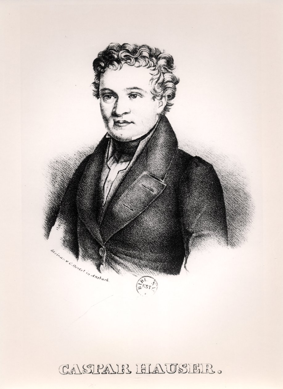Caspar Hauser (ca. 1812-1833) av German School
