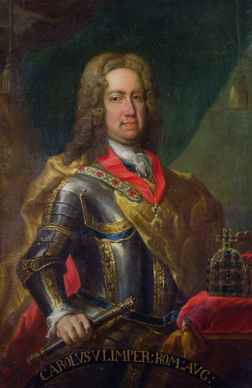 Charles VI (1685-1740) Den hellige romerske keiser av German School