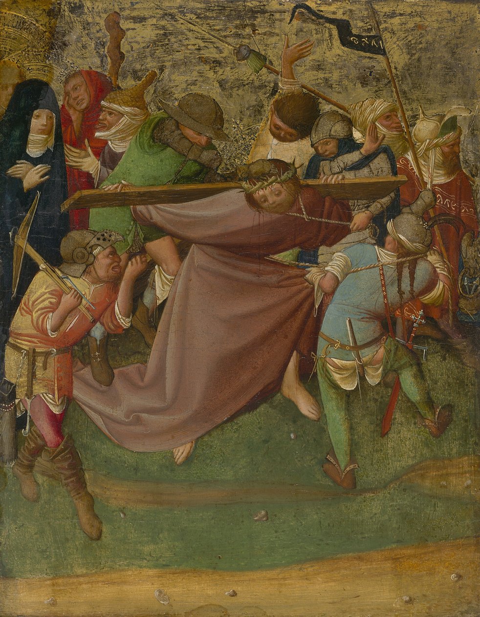 Kristus som bærer korset, 1420-25 av German School