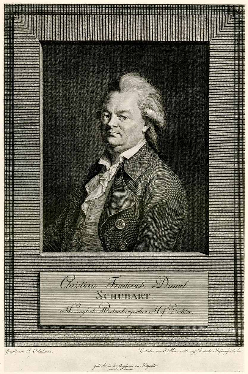 Christian Friedrich Daniel Schubart av German School