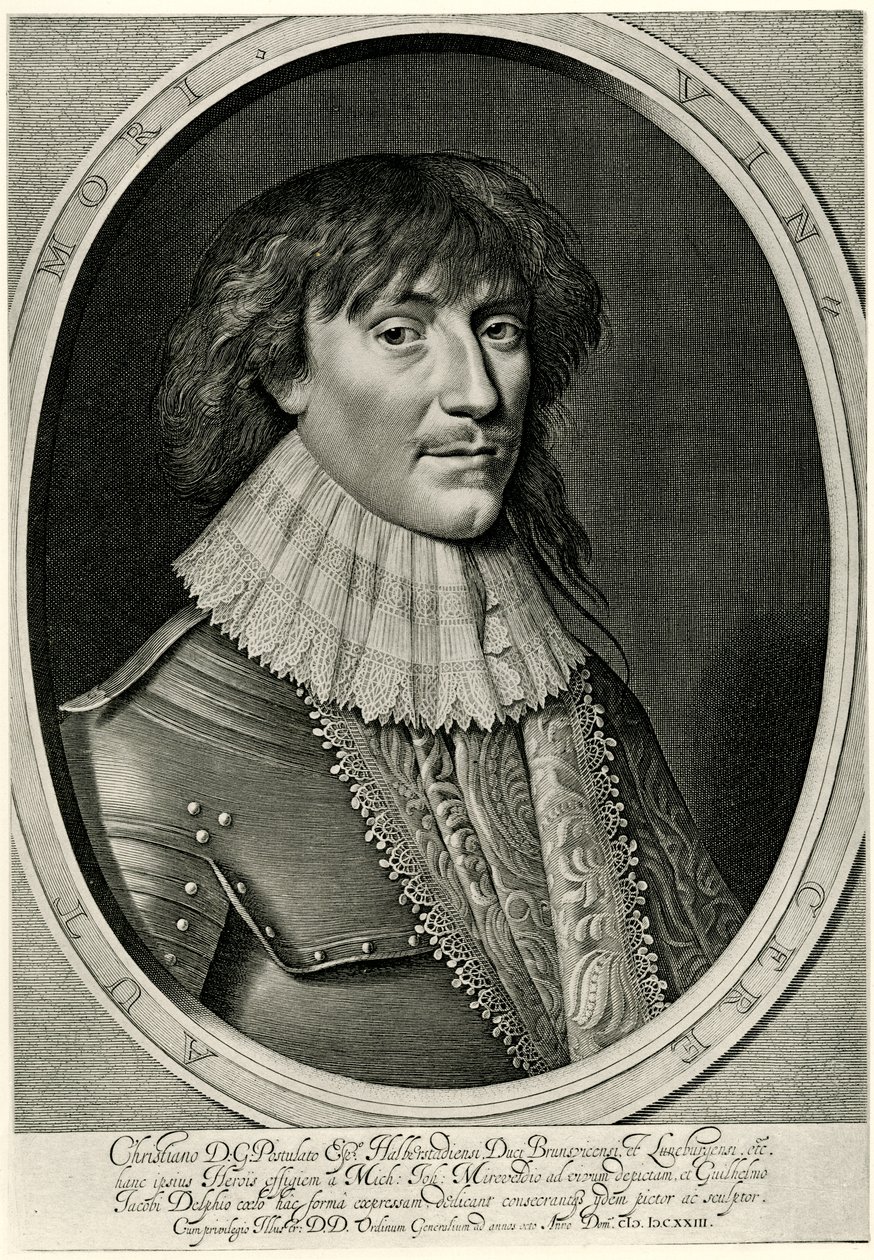 Christian Duke of Brunswick av German School