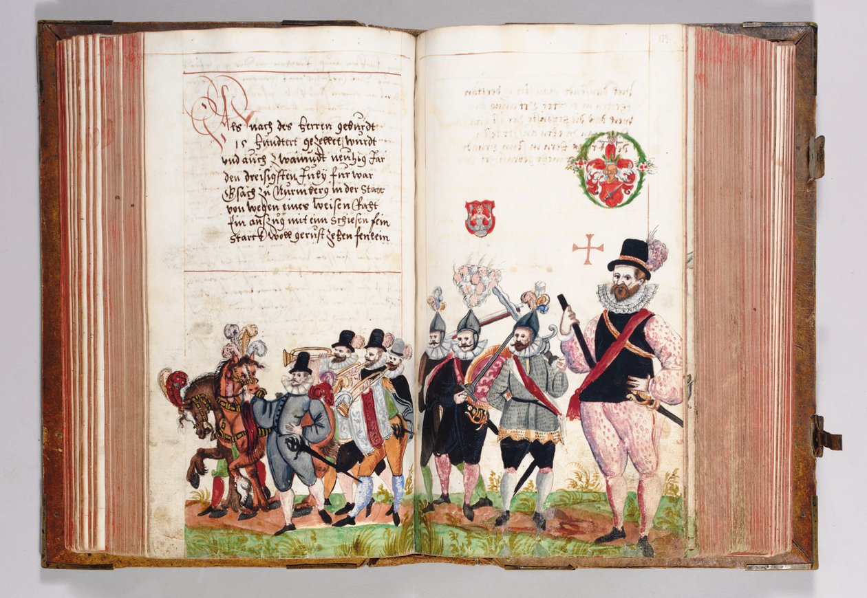 Krønike av Nürnberg fra grunnleggelsen til 1603, SCHEMBART BOK av German School