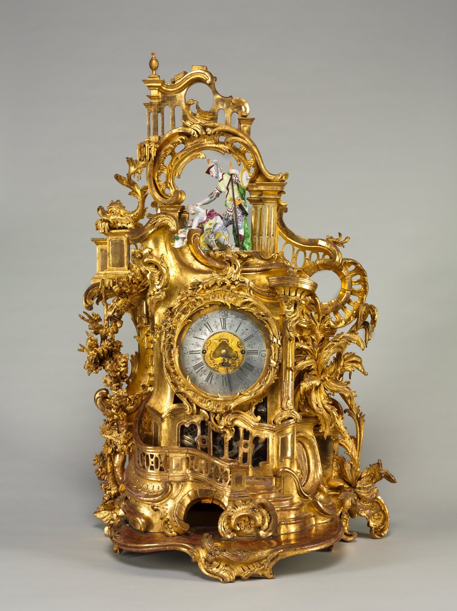 Ur, urverkmaker Baumgartinger, ca.1750 av German School