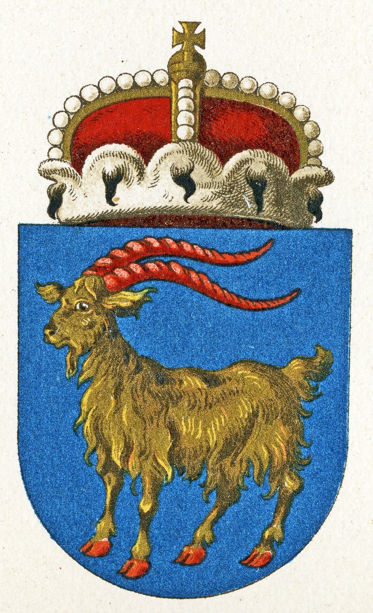 Istrias våpenskjold, ca. 1898 av German School