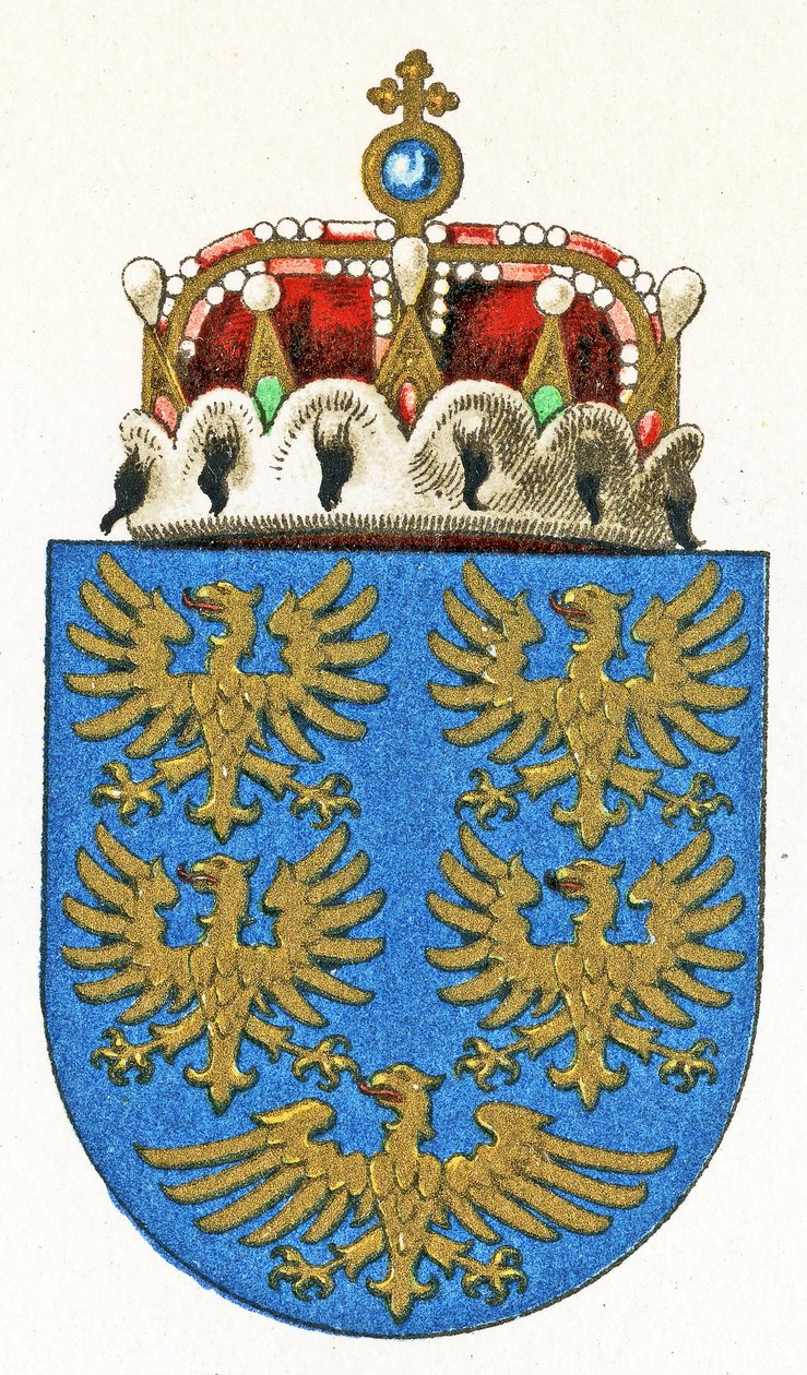 Våpenskjold fra Niederösterreich, ca. 1898 av German School