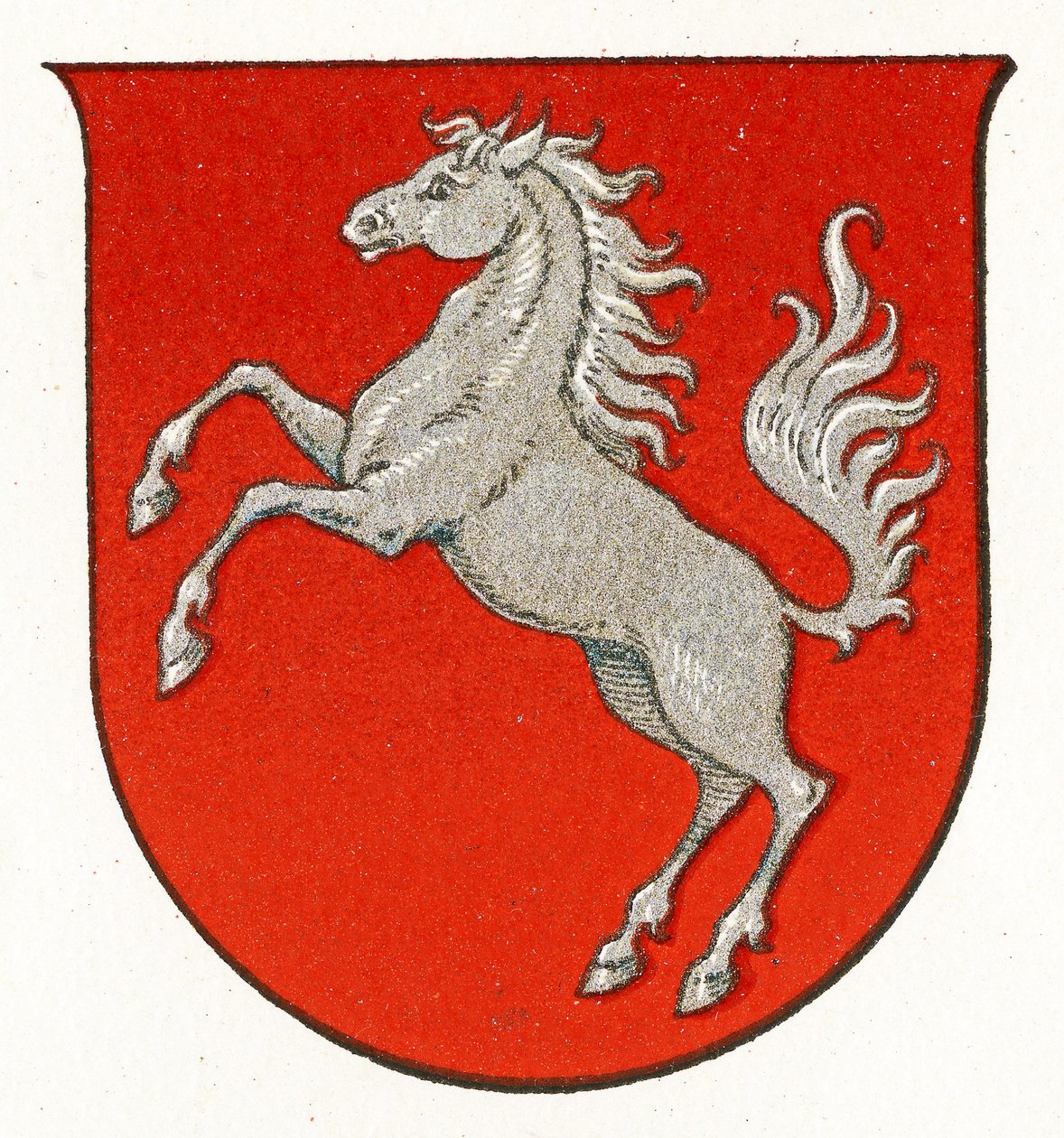 Våpenskjold fra Westfalen, ca. 1898 av German School