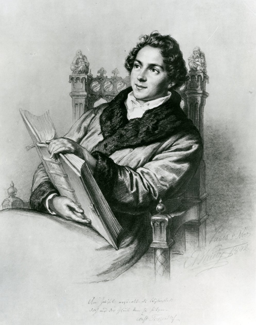 Constantin von Tischendorf, 1800-tallet av German School