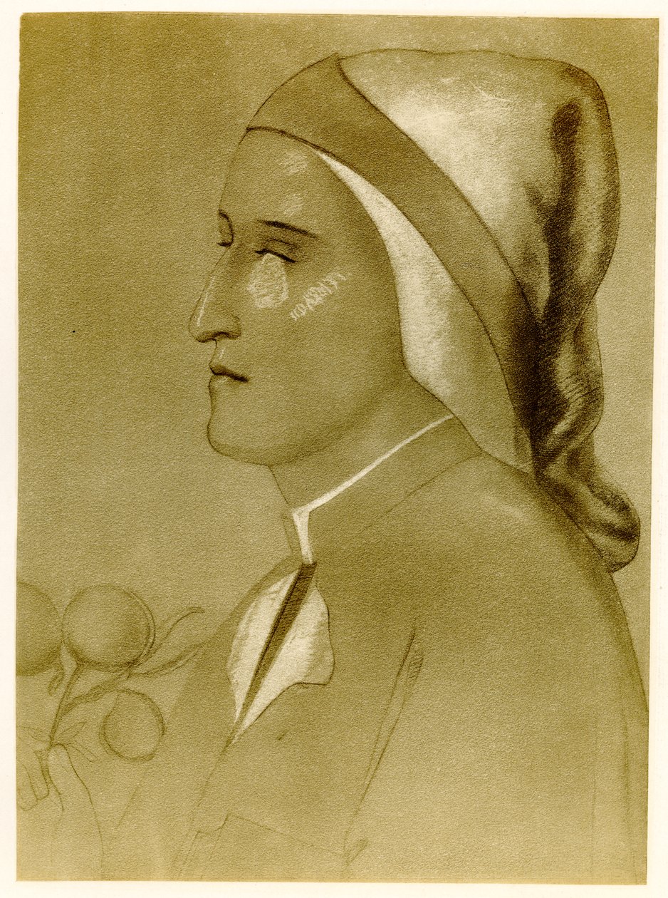 Dante Alighieri, 1884-90 (fototype) av German School