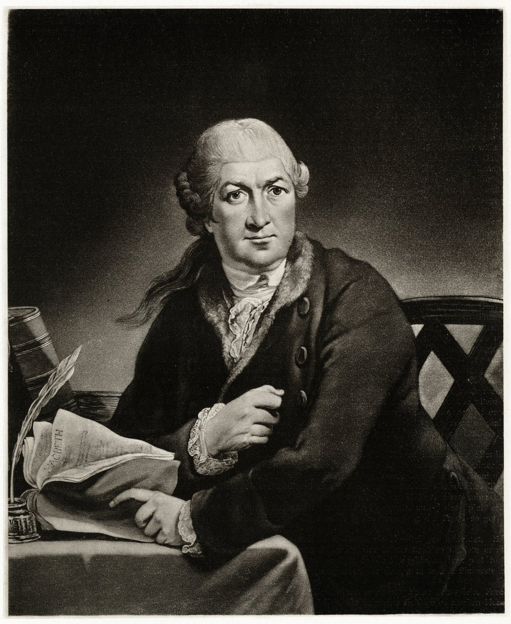 David Garrick, 1884-90 (fototype) av German School