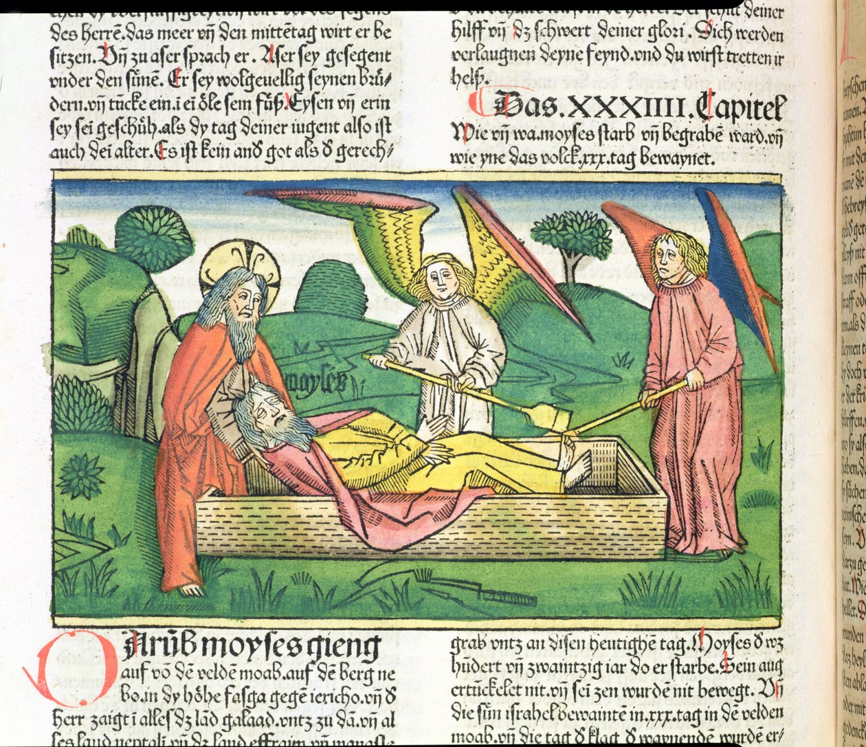 5. Mosebok 34 Moses
