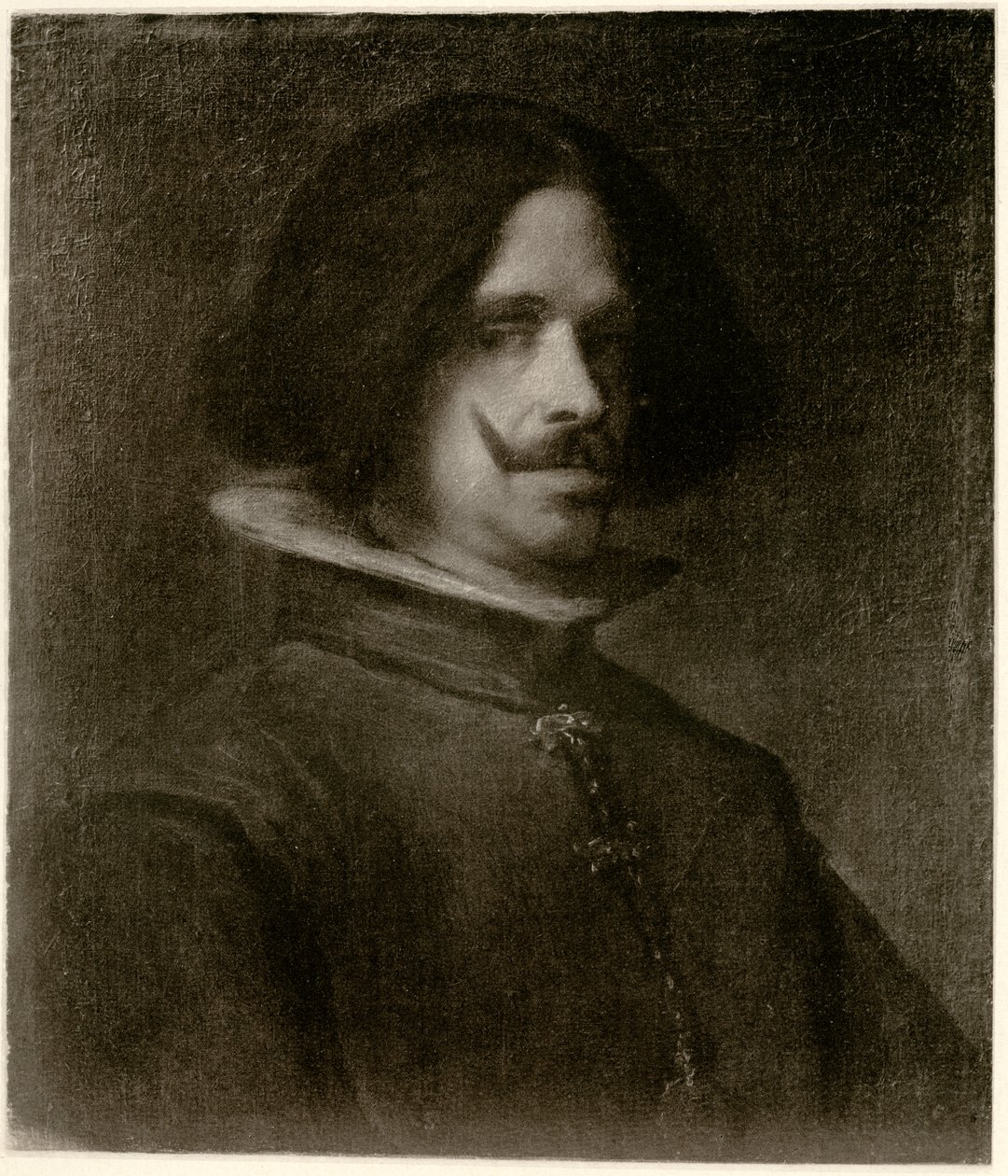Diego Rodriguez de Silva y Velazquez, 1884-90 (fototype) av German School