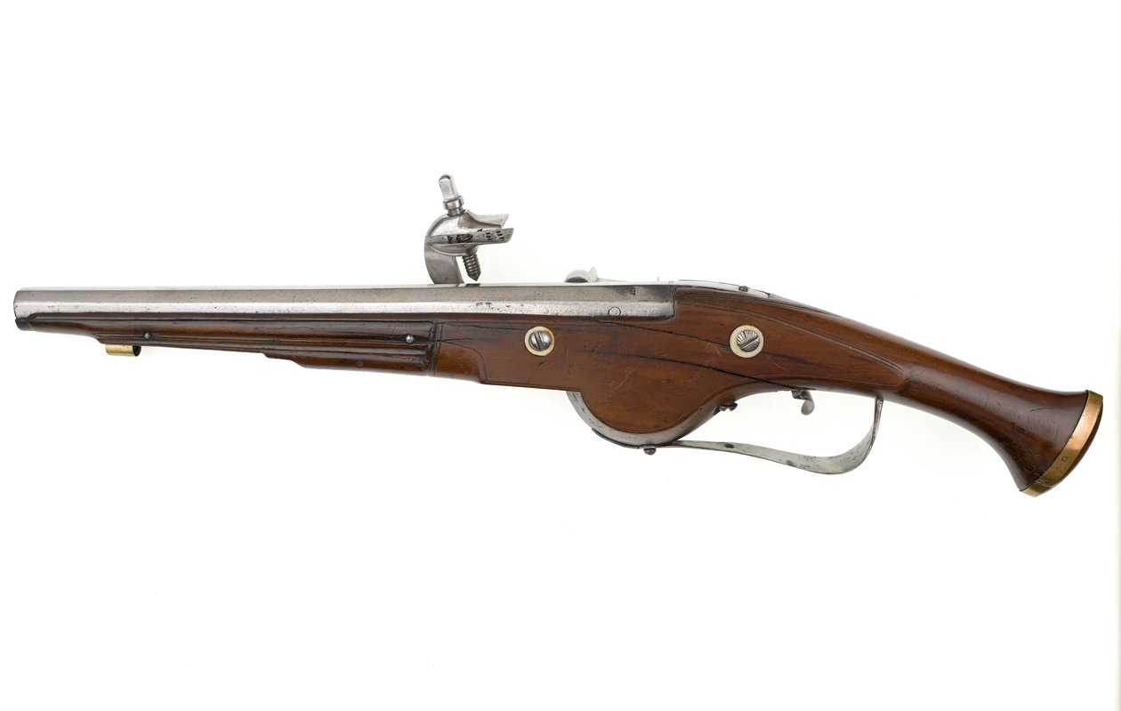 Nederlandsk eller tysk hjullåspistol, ca. 1630 (pistol, hjullås) av German School