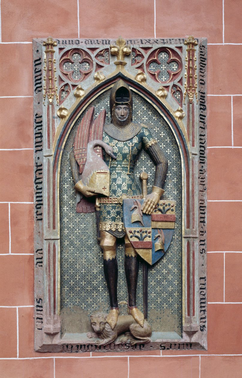 Bilde av Rudolph von Sachsenhausen (polykrom sandstein) av German School