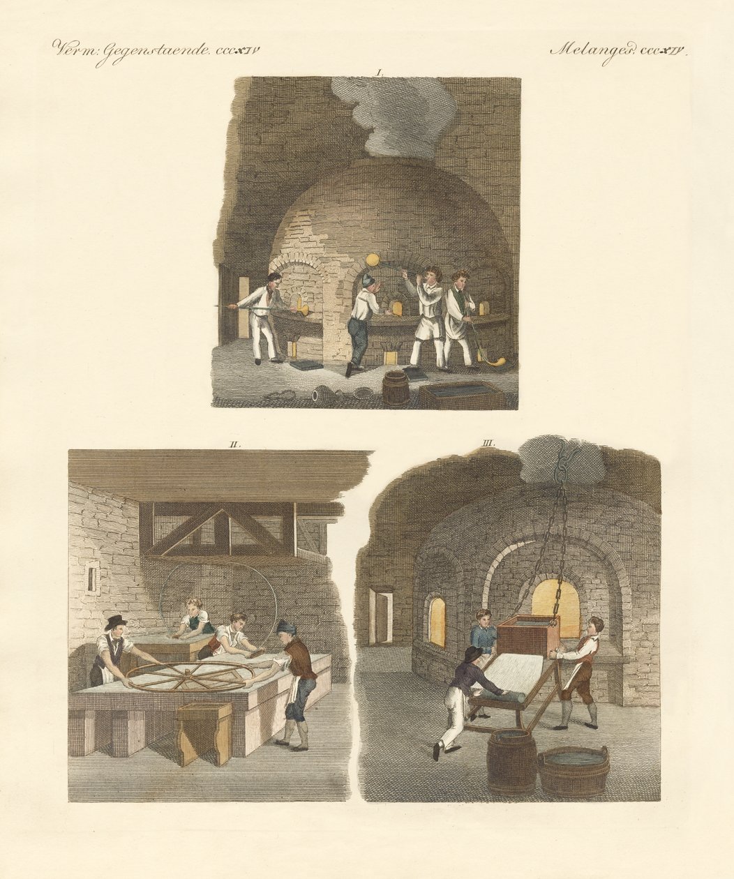 Elephant Castle of Great Khan Kublai (farget gravering) av German School