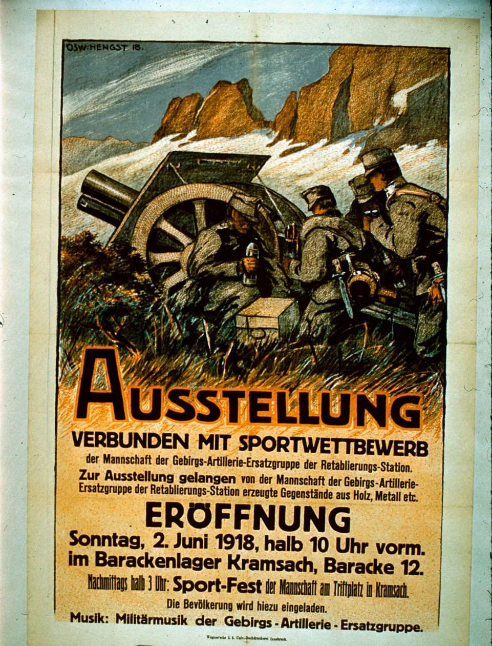 Utstilling for konkurranseidrett, 1918 av German School