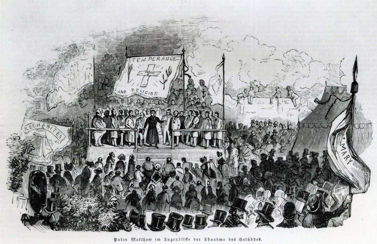 Fader Matthew, måtehold og religion, 1800-tallet av German School