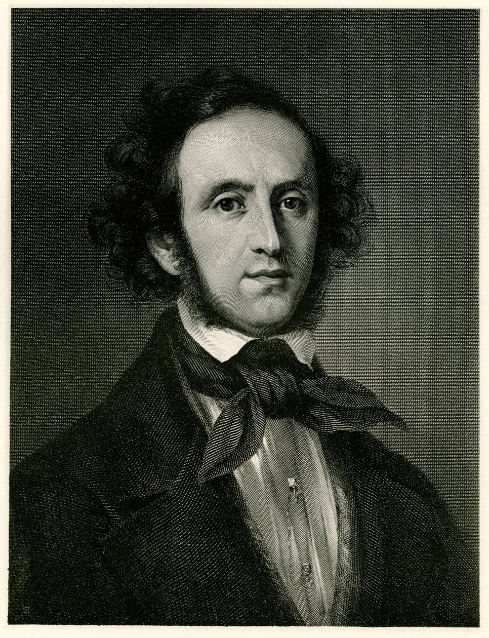 Felix Mendelssohn-Bartholdy, 1884-90 (fototype) av German School