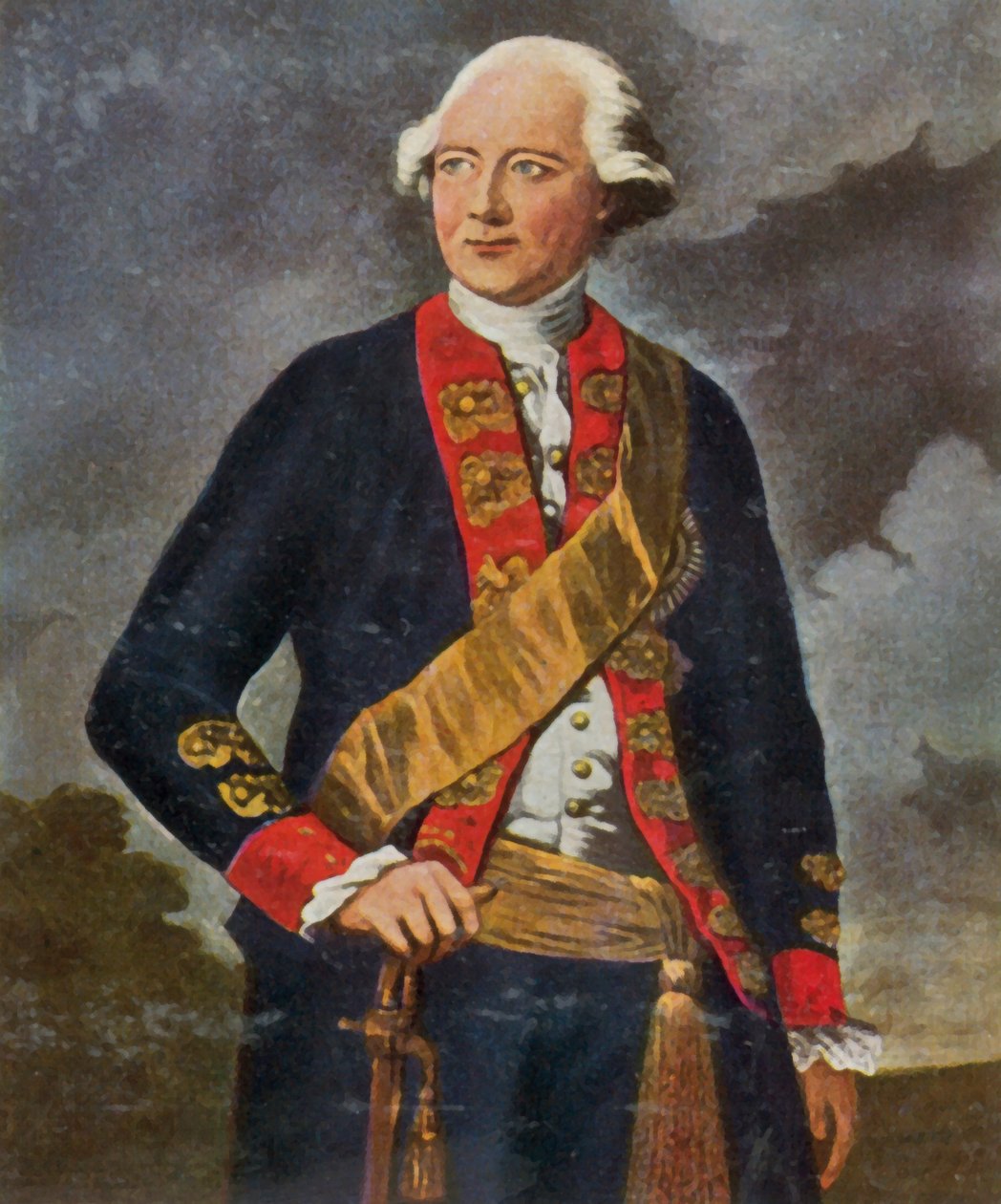 Feltmarskalk von Möllendorff av German School