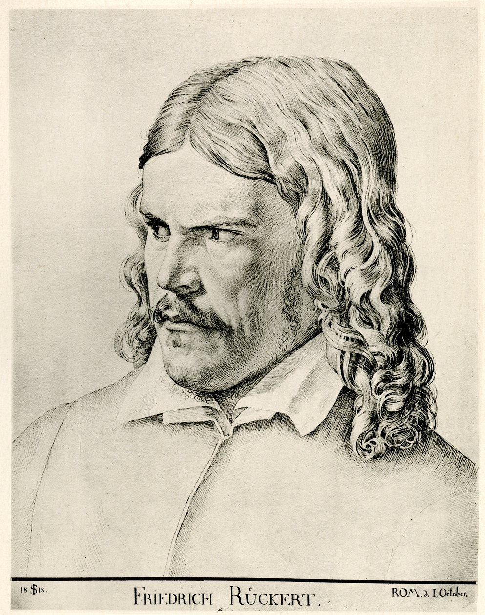 Friedrich Ruckert av German School