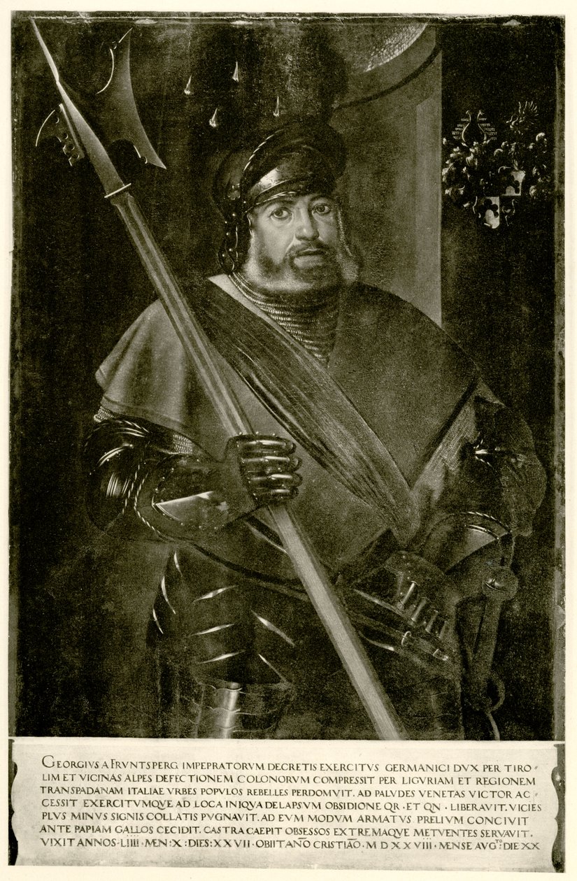 Georg av Frundsberg av German School