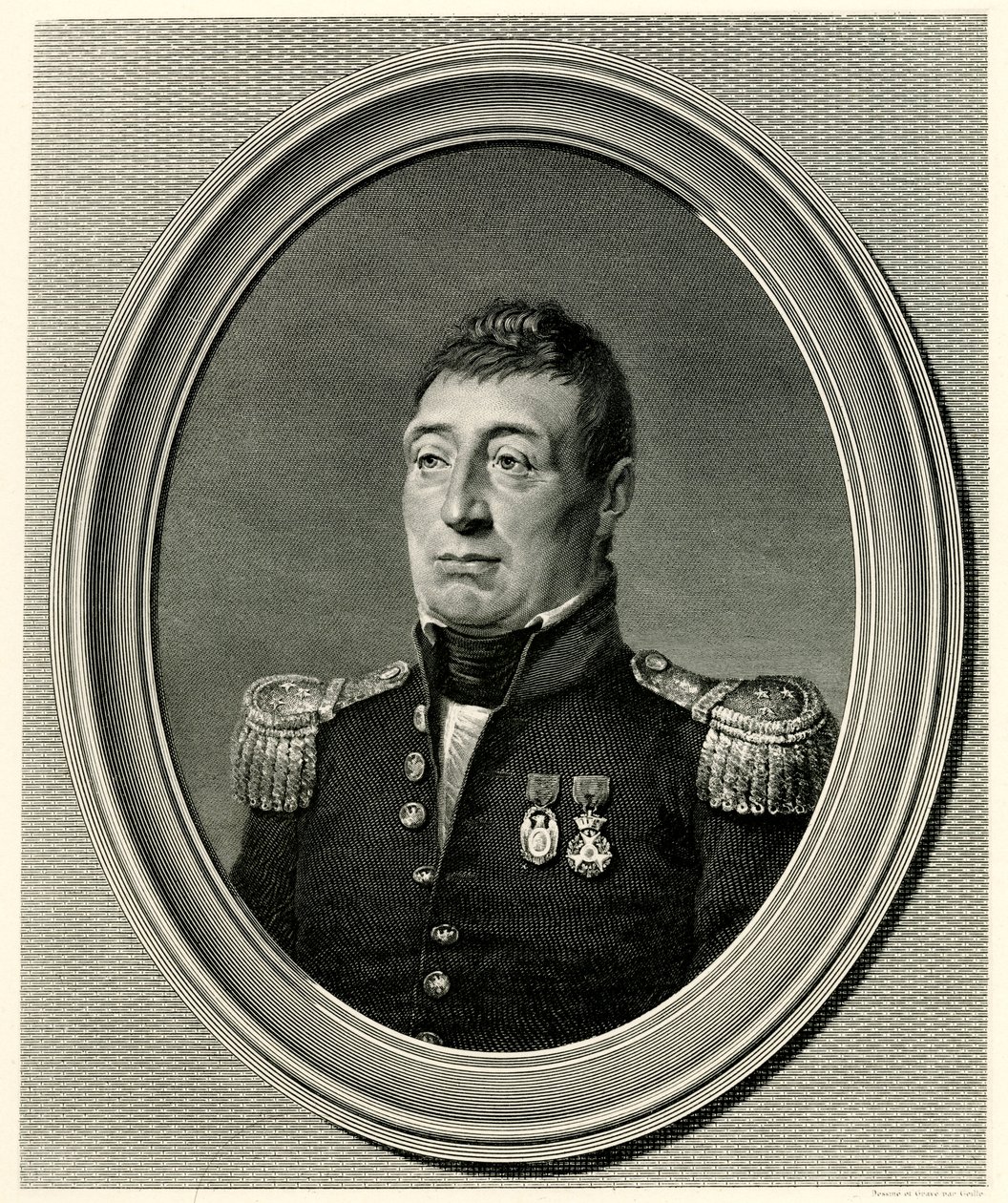Gilbert du Motier, Marquis de Lafayette, 1884-90 (fototype) av German School