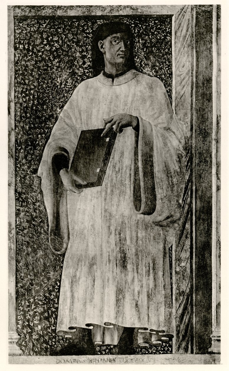 Giovanni Boccaccio, 1884-90 (fototype) av German School