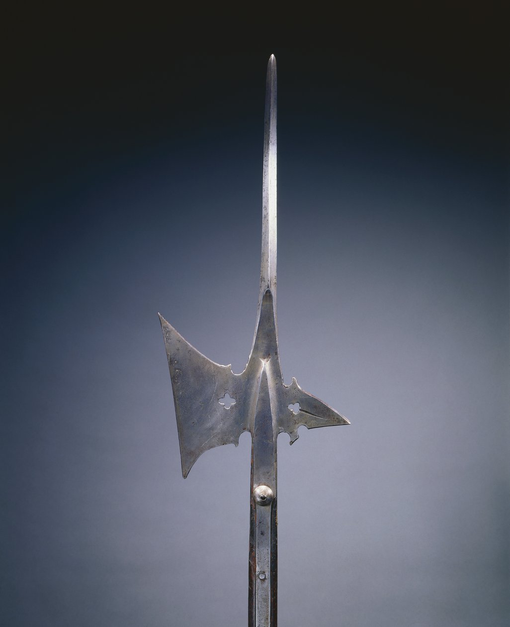 Hellebard, ca. 1520 (stål og tre) av German School