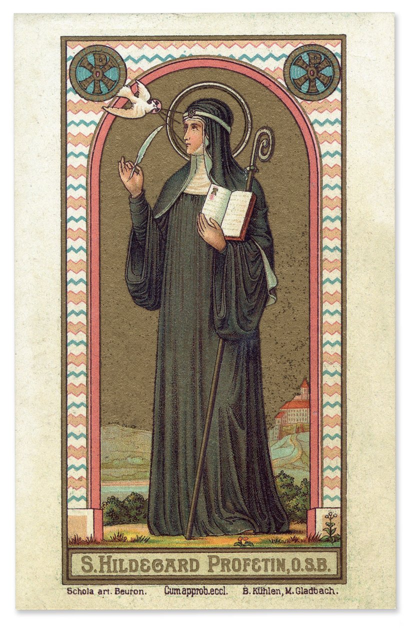 Hildegard of Bingen av German School