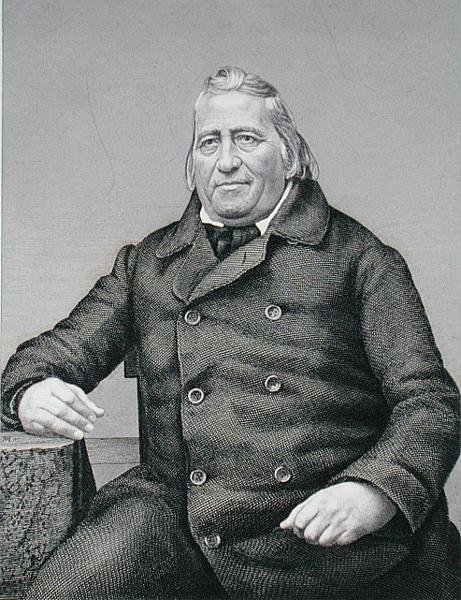 Hippolyte Andre Baptiste Chelard (1814-86) gravert av Weimar av German School