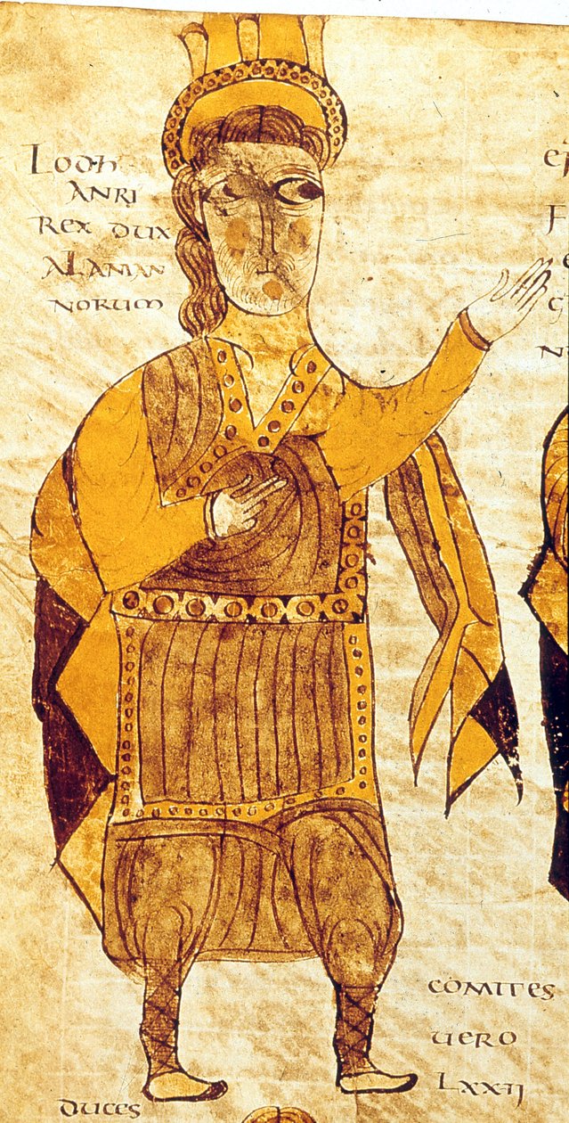 Illustrasjon fra Breviary of Alaric, 506 av German School