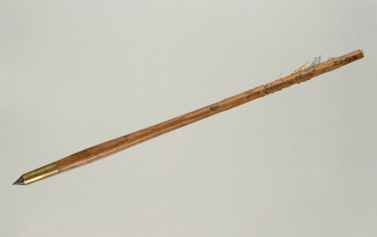 Individuell armbrøstbolt tilhørende prins Otto von Hesse, 1615 (tre) (se også 312140-312142) av German School