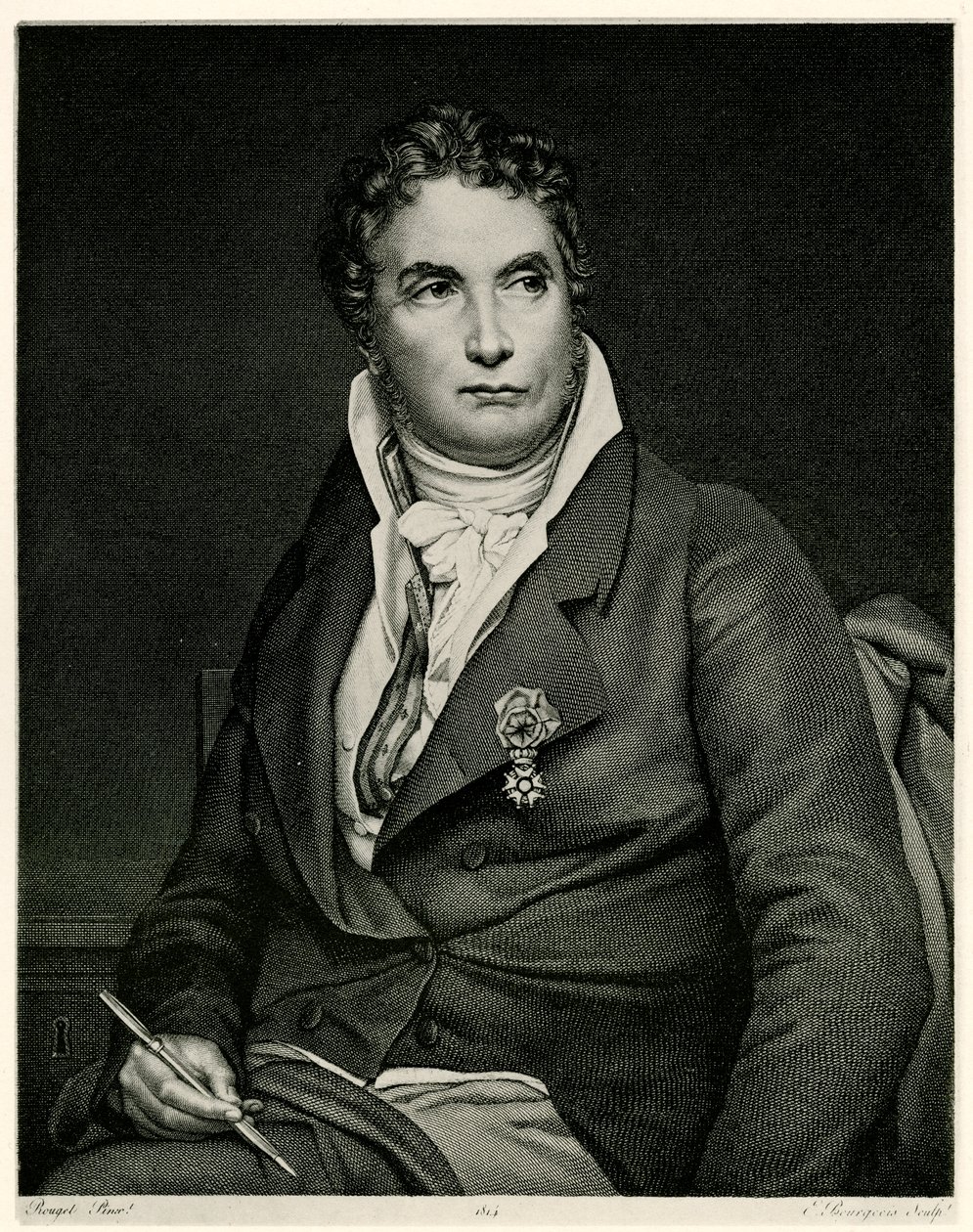Jacques Louis David, 1884-90 (fototype) av German School