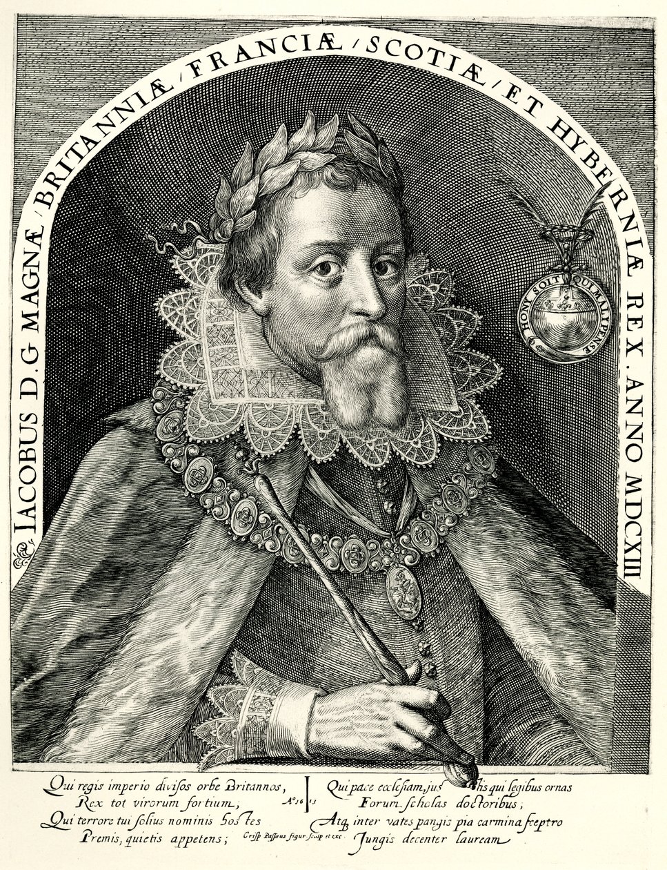 James I. av German School