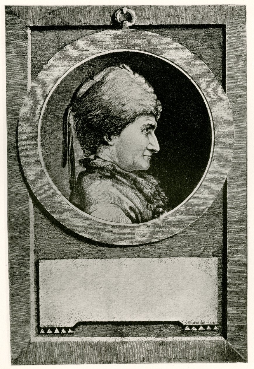 Jean-Jacques Rousseau av German School