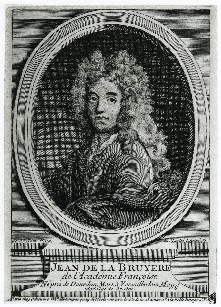 Jean de la Bruyere av German School