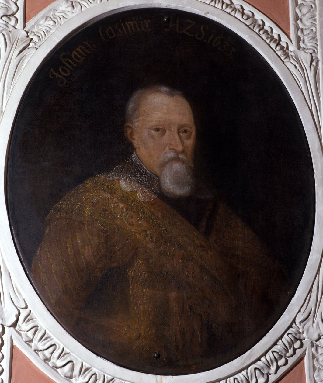 Johann Casimir von Coburg, hertug av Sachsen, 1633 av German School