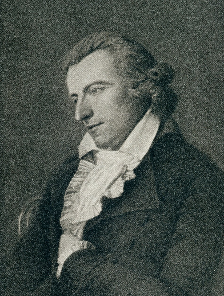 Johann Christoph Friedrich von Schiller (1759-1805) (gravering) av German School
