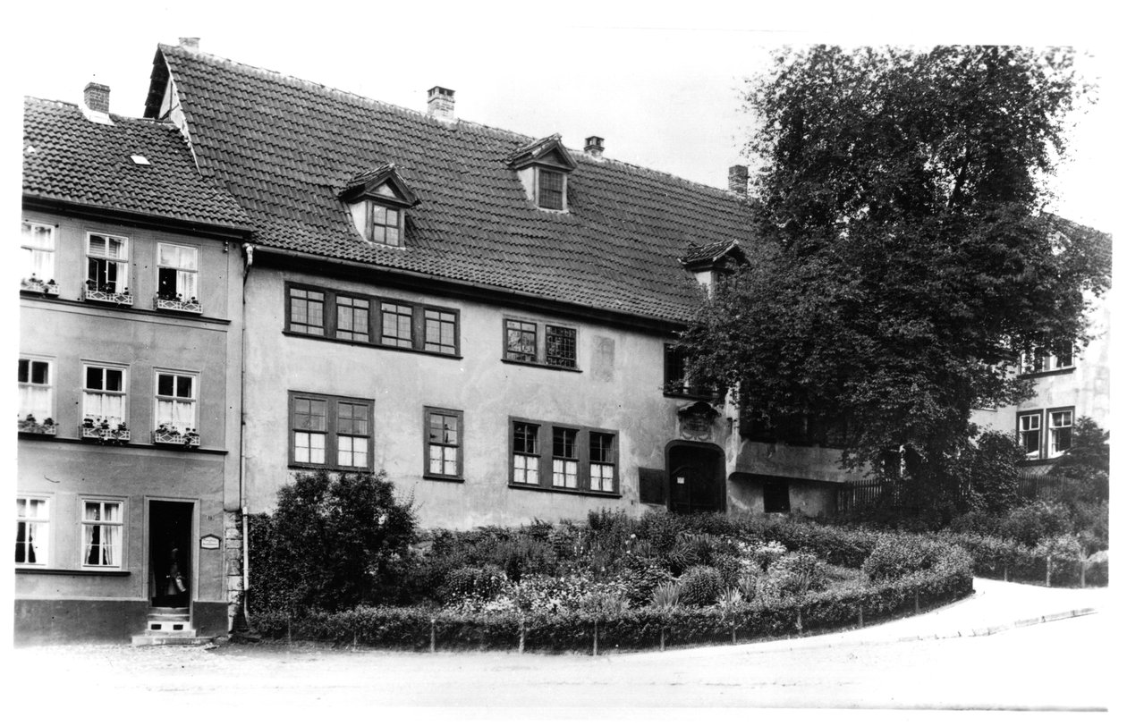 Johann Sebastian Bachs (1685-1750) hus av German School