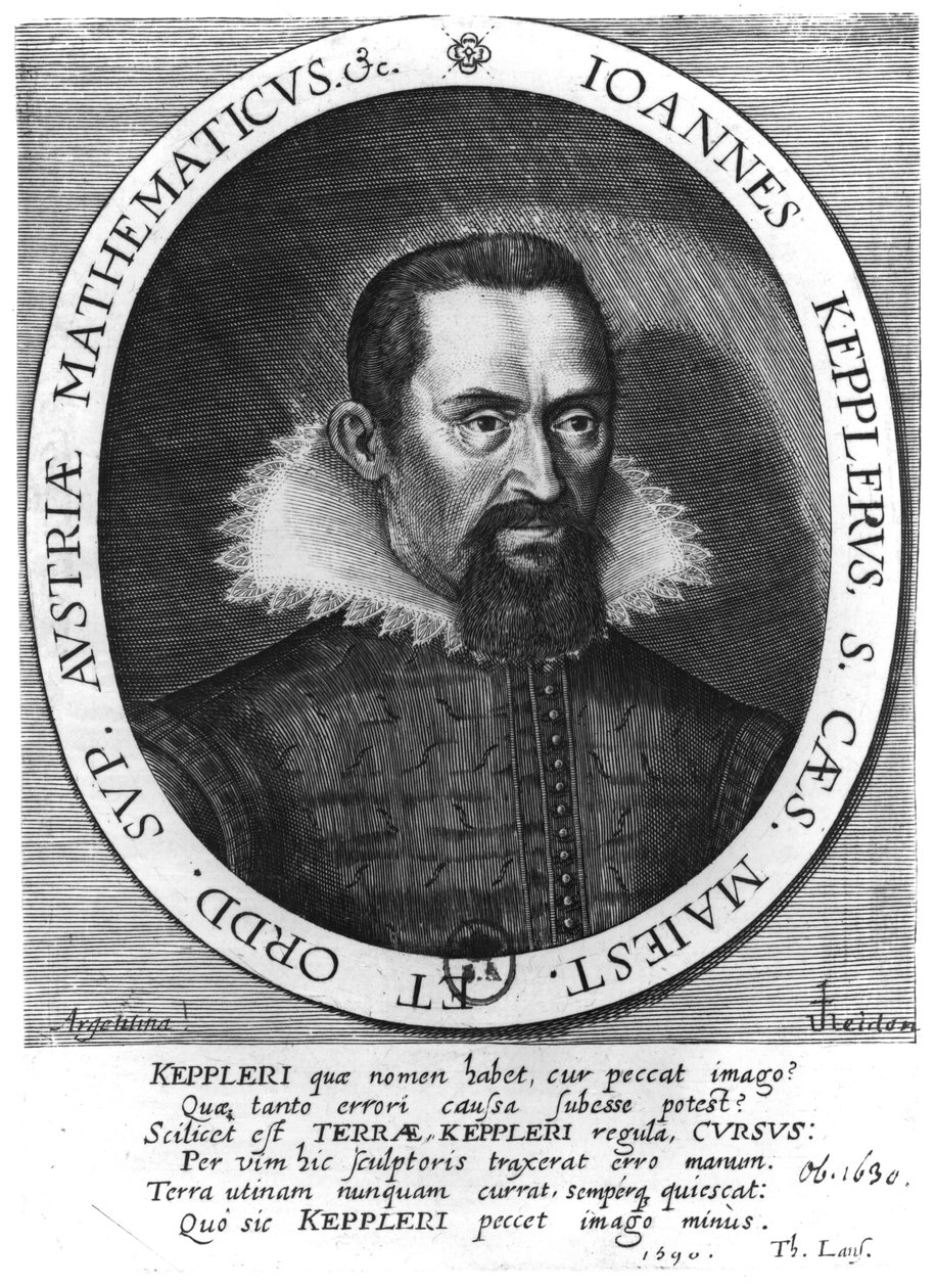Johannes Kepler (1571-1630) 1590 av German School