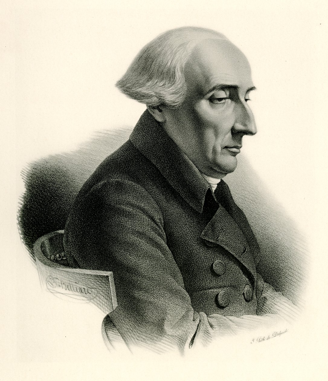 Joseph Louis Lagrange, 1884-90 (fototype) av German School