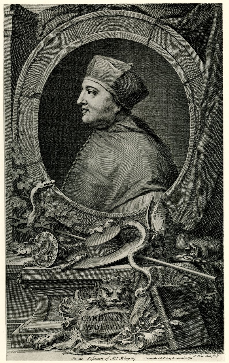 Kardinal Thomas Wolsey av German School
