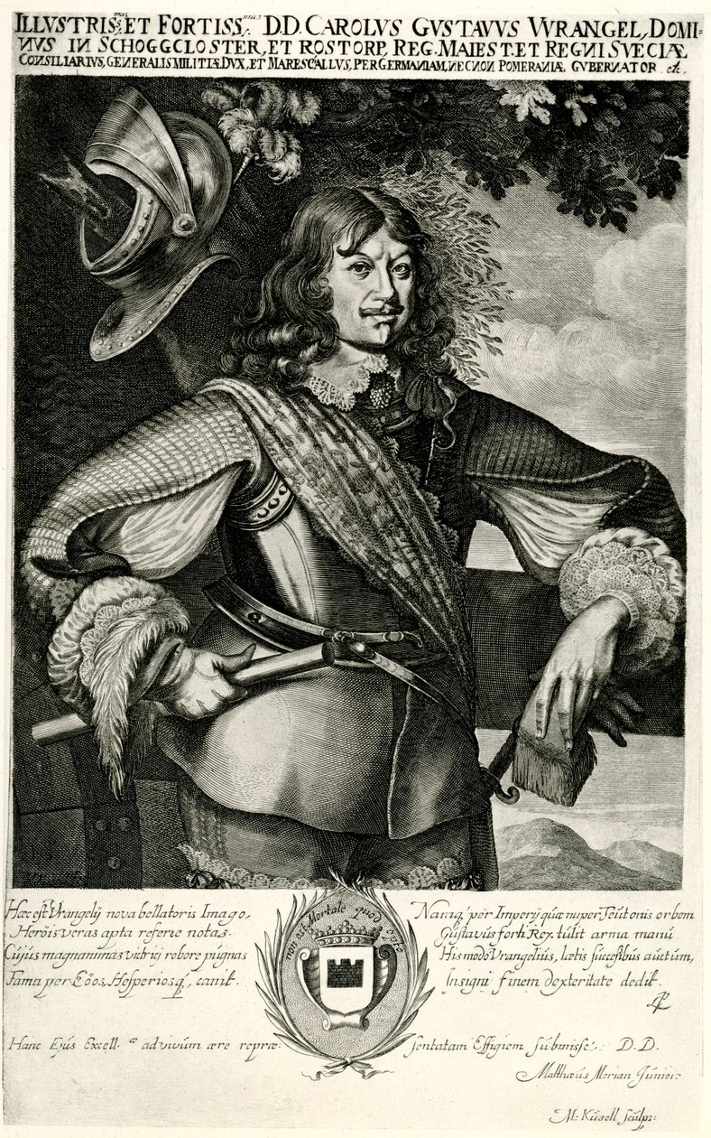 Karl Gustav Graf von Wrangel av German School