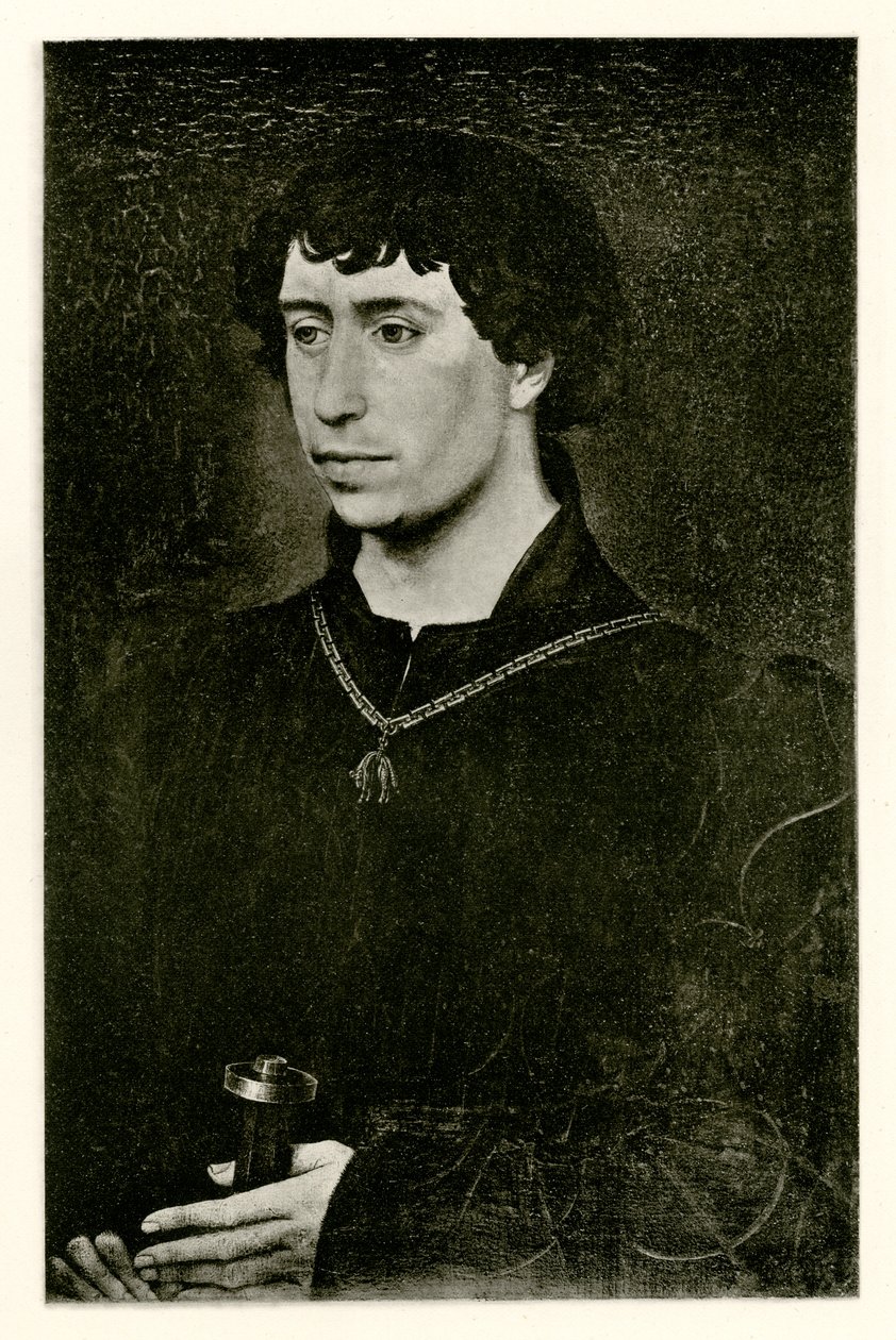 Karl den dristige, 1884-90 (fototype) av German School
